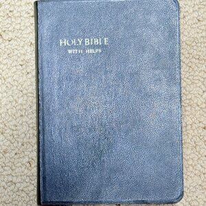 Holy Bible With Helps RSV 1952 Thomas Nelson Hardcover Black